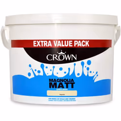 Crown 7.5L - Standard Matt Emulsion - Magnolia