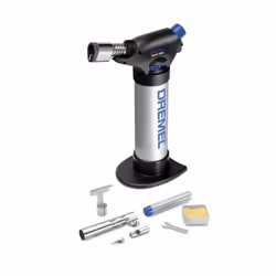 Dremel Versaflame 2200 Stationary Butane Gas Burner, Cordless Mini Blow Torch and Heat Gun for Soldering, Pipe Bending, Weldi ...
