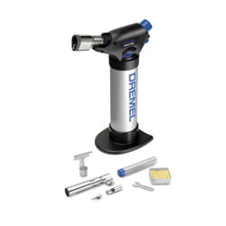 Dremel Versaflame 2200 Stationary Butane Gas Burner, Cordless Mini Blow Torch and Heat Gun for Soldering, Pipe Bending, Welding, Shrinking