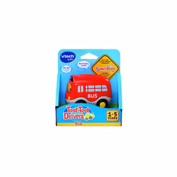 Toot-Toot Drivers Bus, Toy Car for 1 Year Old, Pretend Play Vehicle with Lights & Sounds, Interactive Toddlers Toy 12 Months, 2, 3, 4 +, English