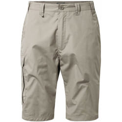 Craghoppers Mens Kiwi Long Shorts Rubble (36in) - 32, Brown