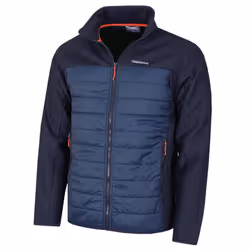 Craghoppers Mens 2022 Carson Recycled Fleece Insulated Hybrid Jacket - S, Blue Navy