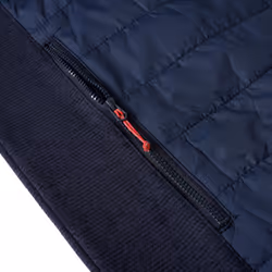 Craghoppers Mens 2022 Carson Recycled Fleece Insulated Hybrid Jacket - S, Blue Navy