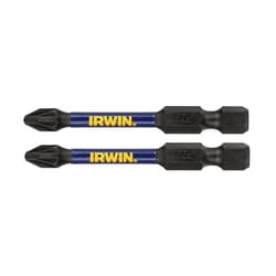 Impact Pro Performance Screwdriver Bits PZ2 57mm (Pack 2) IRWIW6061401