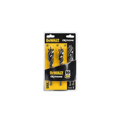 DEWALT EXTREME Tri Flute Bit 3 Piece Set 152mm
