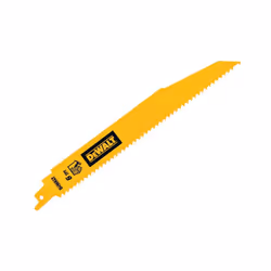 DeWALT Bi-Metal Wood Demolition Reciprocating Blade 228mm x 6 TPI (Pack 5)