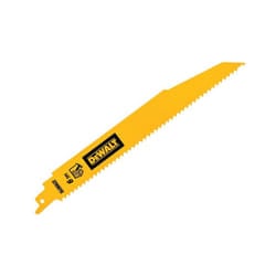 DeWALT Bi-Metal Wood Demolition Reciprocating Blade 228mm x 6 TPI (Pack 5)