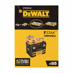Dewalt DT70762 85 PC Screwdriver Drill Bit Set HSS-G Large Tough Case for Tstak - Additional view 7
