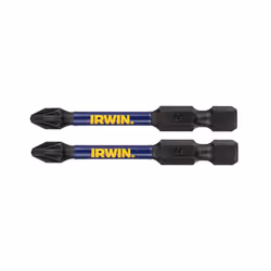 IRWIN Impact Pro Performance Screwdriver Bits PZ3 57mm (Pack 2) IW6061414