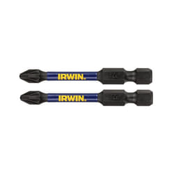IRWIN Impact Pro Performance Screwdriver Bits PZ3 57mm (Pack 2) IW6061414