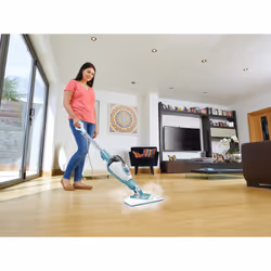 Black & Decker BHSM1610DSM-GB steam cleaner Portable steam cleaner 0.5 L 1600 W Blue, White - Additional view 4