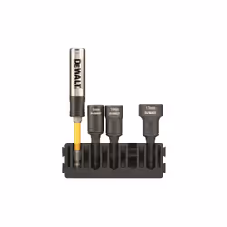 Dewalt DT70827-QZ 5pc Bit Bar Nutdriver 8mm 10mm & 13mm DEWDT70827QZ