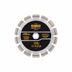 DEWALT TARCZA DIAM.SEG. 230mm ELITE ASFALT/BETON