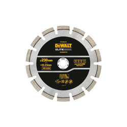 DEWALT TARCZA DIAM.SEG. 230mm ELITE ASFALT/BETON