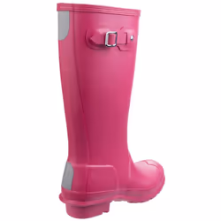 ) Hunter Original Rubber Pink Wellington Boots - Pink, 2 (Adults'
