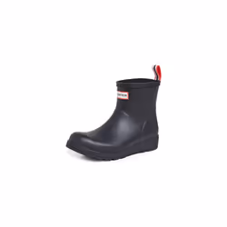 HUNTER Women's Rain Boot Black us-6