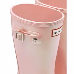 ) Hunter Original Nebula Rubber Bella Wellington Boots - Pink, 1 (Adults'