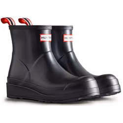) Hunter Nebula Play Rubber Women's Black Wellington Boots - Black, 7 (Adults'