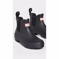 Hunter Men's Original Chelsea Rain Boot  Black  11