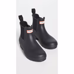 Hunter Men's Original Chelsea Rain Boot  Black  9