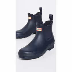 HUNTER Men's Water Shoes Boat  Navy  10