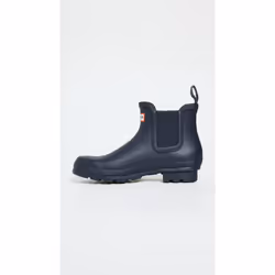 HUNTER Men's Water Shoes Boat  Navy  10