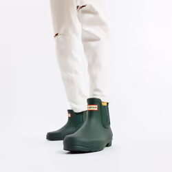 Hunter Original Women's Waterproof Chelsea Boot (Hunter Green  US Size