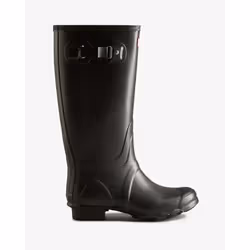 Women's Field Huntress Wide Leg Black Wellingtons - Women's UK 4