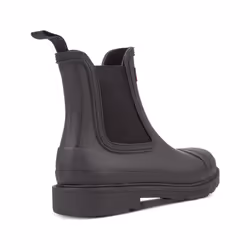 Women's Rubber Casual Pull-On Chelsea Ankle Boots - Women's UK 6
