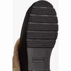 ) Hunter Play Insulated Rubber Women's Black Garden Shoes - Black, 4 (Adults'