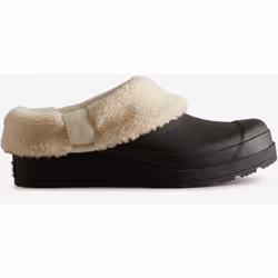 ) Hunter Play Insulated Rubber Women's Black Garden Shoes - Black, 4 (Adults'