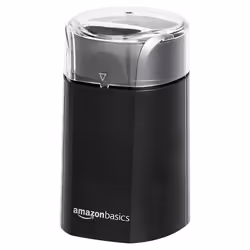 Amazon Basics Electric Coffee Bean Grinder, Black