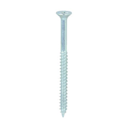 TIMCO Twin-Threaded Countersunk Silver Woodscrews - 8 x 2 1/4