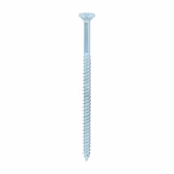TIMCO Twin-Threaded Countersunk Silver Woodscrews - 10 x 3 1/2