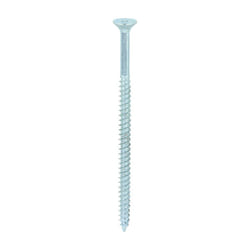 TIMCO Twin-Threaded Countersunk Silver Woodscrews - 10 x 3 1/2