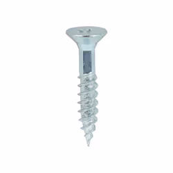 TIMCO Twin-Threaded Countersunk Silver Woodscrews - 12 x 1 1/4