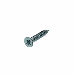 TIMCO Twin-Threaded Woodscrews - PZ - Double Countersunk - 12 x 1 1/2 - Zinc Plated - Box of 200