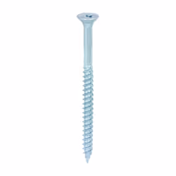 TIMCO Twin-Threaded Countersunk Silver Woodscrews - 12 x 3