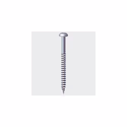 TIMco 08112CRWZ Twin Thread Woodscrew PZ2 RND BZP 8 x 1.1/2" Box of 200