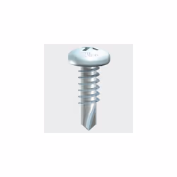 TIMco 00081PPSD Pan Head Self Drill Screw BZP 8 x 1" Box of 1,000