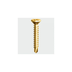 TIMco 123Y Self Drill PVC Screw CSK ZYP 3.9 x 25mm Box of 1,000
