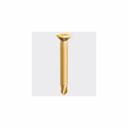 TIMco 151Y Self Drill PVC Screw CSK ZYP M4 x 19mm Box of 1,000
