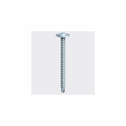 TIMco 291Z Baypole Screw Self Drilling Wafer Head PH2 BZP 4.8 x 60mm Box of 200