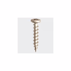TIMco 211SS PVC Friction Stay Screw Shallow Pan S/S 4.3 x 20mm Box of 1,000