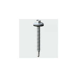 TIMco DS32W16B Hex Slash Timber Screw with 16mm Washer Silver Ruspert 6.3 x 32mm Box of 100