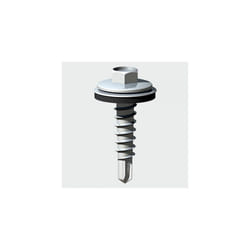 TIMco S25W16B Hex Head Self Drill Stitching Screw W16 Silver Ruspert 6.3 x 25mm Box of 100
