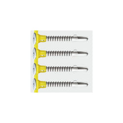 TIMco 4865COLLW Collated Wing Tip Screw BZP 4.8 x 65mm Box of 500