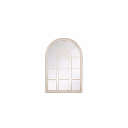La Hacienda 55426 Rounded Arch Outdoor Mirror, stone effect, 97.0 cm*4.0 cm*67.0 cm