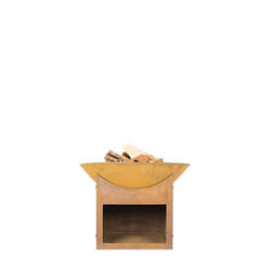La Hacienda 58240 fireplace Outdoor Freestanding fireplace Firewood Terracotta