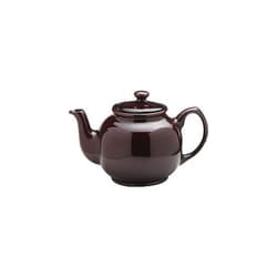 Price & Kensington Rockingham Brown Gloss Teapot 500ml (2 Cup) [0056150]